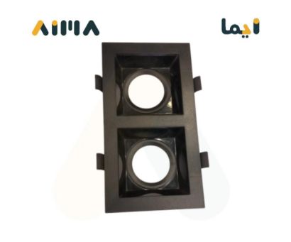 صورة اطار اسود مزدوج اسود 20×10 سم